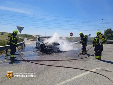 Incendio de vehículo