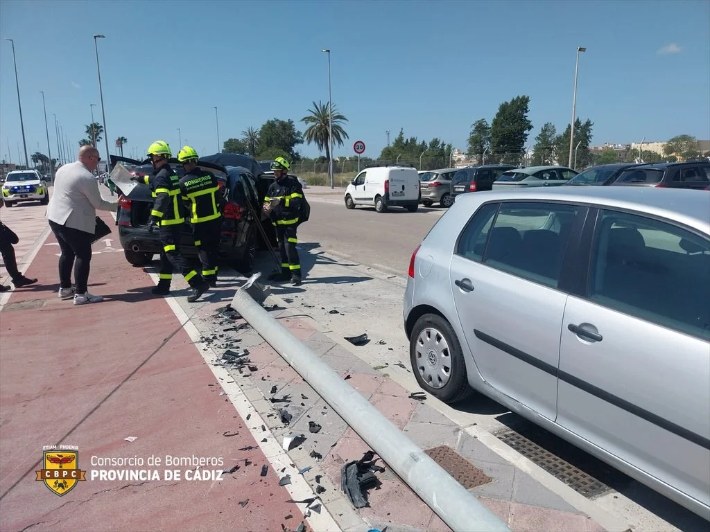 Accidente de tráfico en El Puerto de Santa María