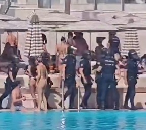 Redada policial en una fiesta en Marbella