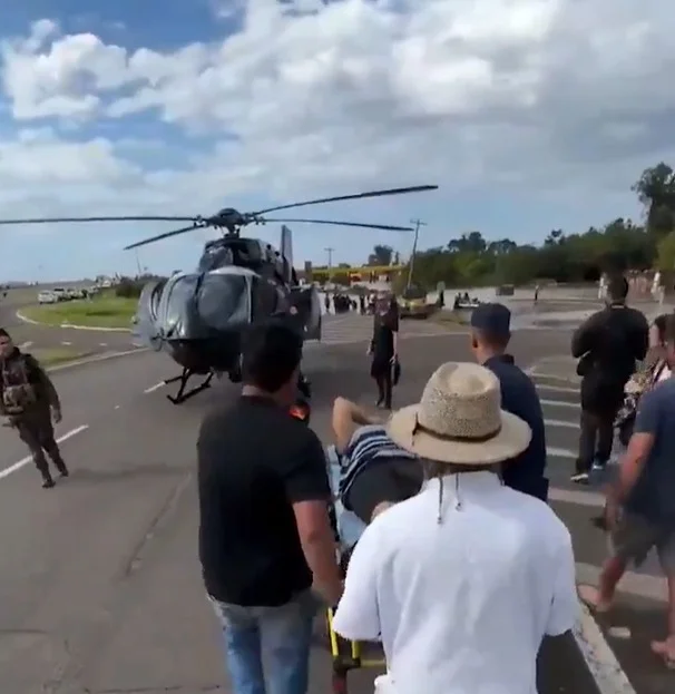 La noble acción de Neymar: su helicóptero y donaciones para los damnificados por inundaciones