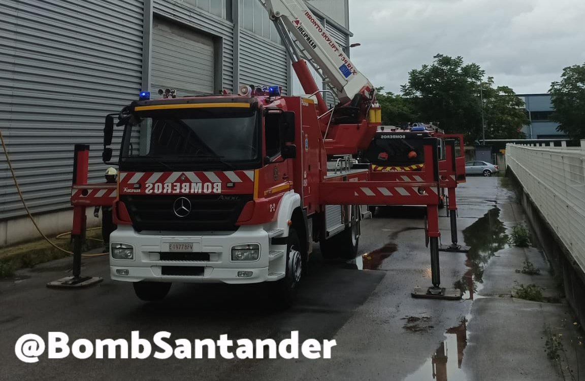 Incendio en el polígono de Morero, Guarnizo