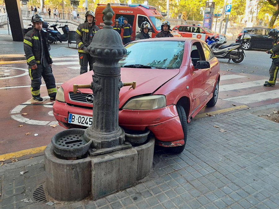 Dos intervenciones técnicas para los Bomberos de Barcelona