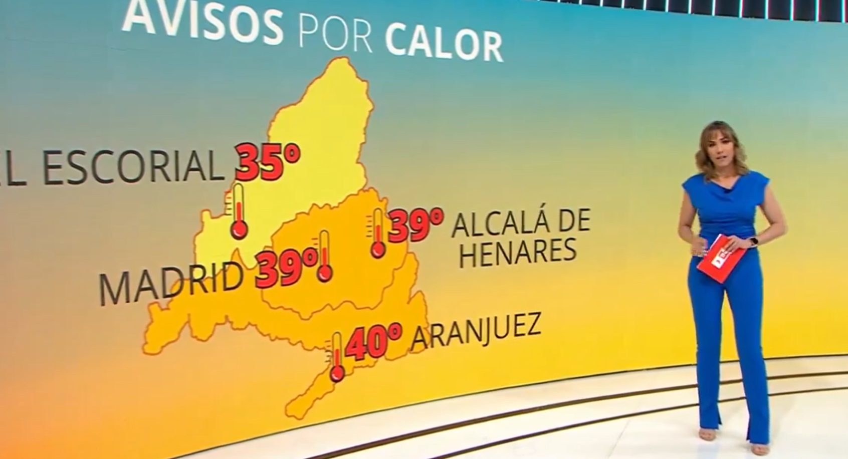 ¡Aviso naranja en Madrid! Peligro importante hasta las 21:00hs