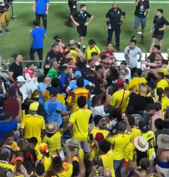 Tensión en la Copa América: Núñez e hinchas colombianos