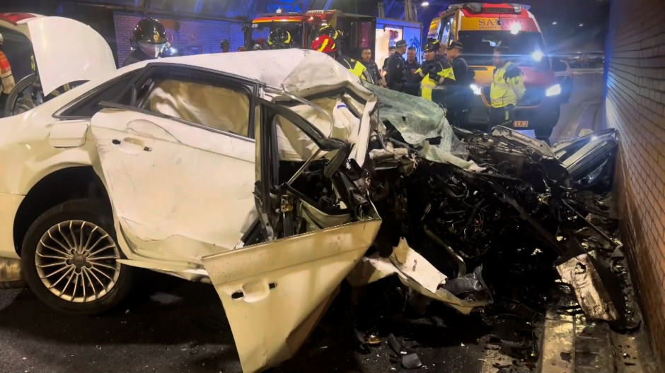 Trágico accidente en el túnel de María de Molina deja un muerto