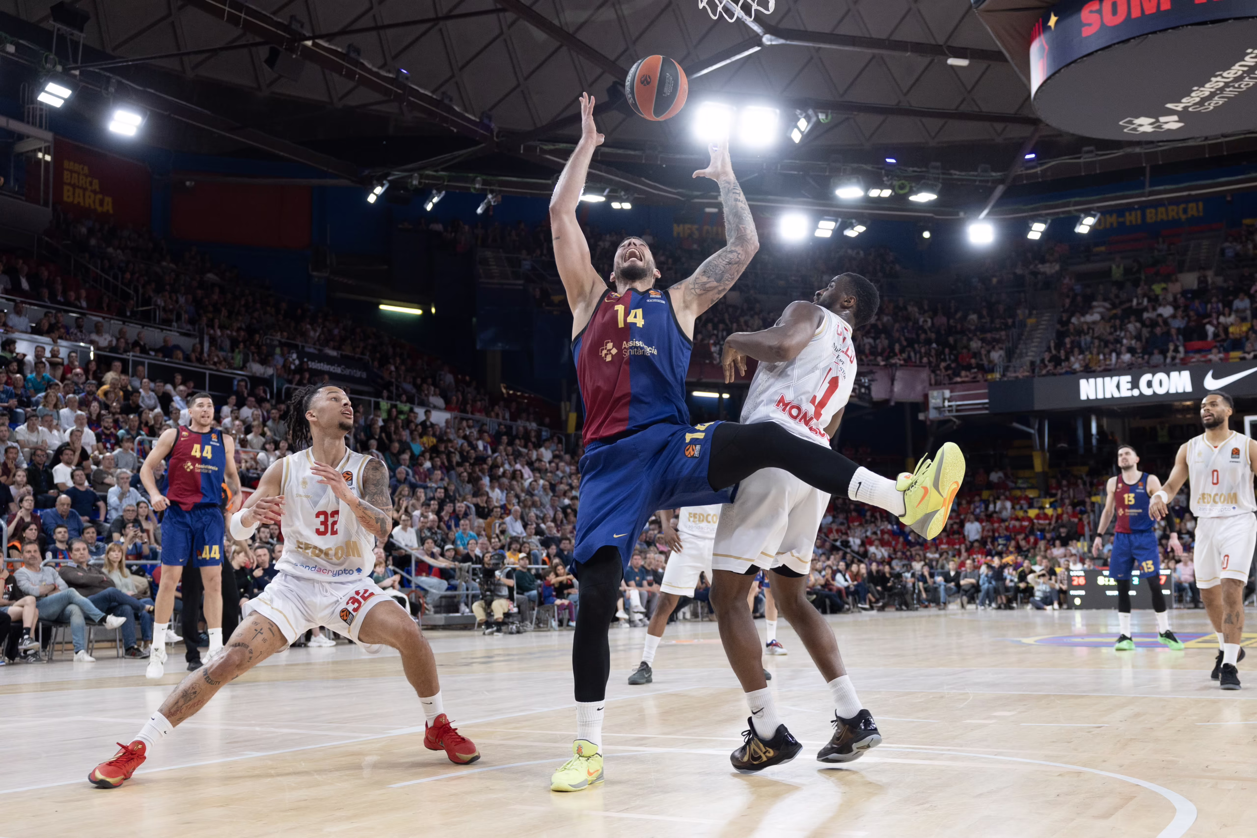 El FC Barcelona se acerca a la Final a Cuatro tras vencer al Mónaco en la Euroliga