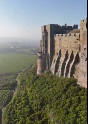 El castillo de Bamburgh: un icono histórico de Northumberland